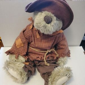 Boyd's bear scarecrow